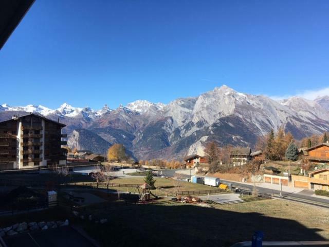 Appartement Haute Nendaz Met Fantastisch Uitzicht Kültér fotó